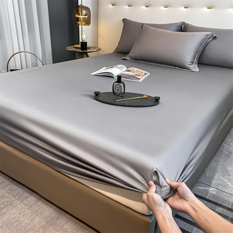 Набор из 3 шт., 100% бамбуковый чехол для матраса, наматрасник, простыня с резинкой, простыня, 1000 нитей, размер Queen King Size