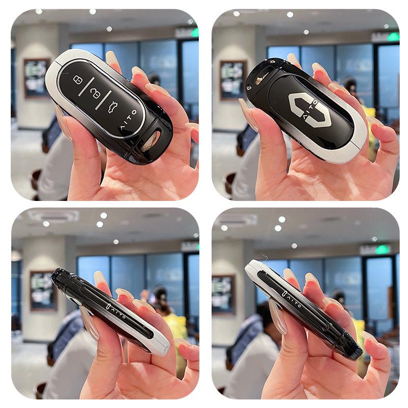 Чехол для ключей AITO M9: Металлическая пряжка для электросамоката AITO Huawei M9 с увеличенным запасом хода