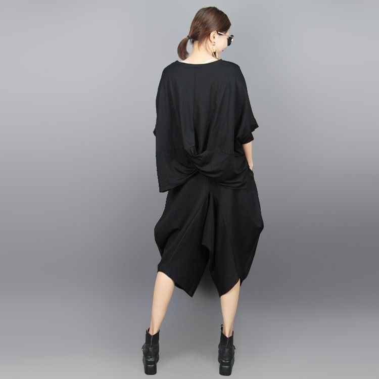 Летние повседневные брюки-фонарики для женщин, брюки-шаровары, брюки-бутоны, корейская версия, свободная юбка, укороченные брюки