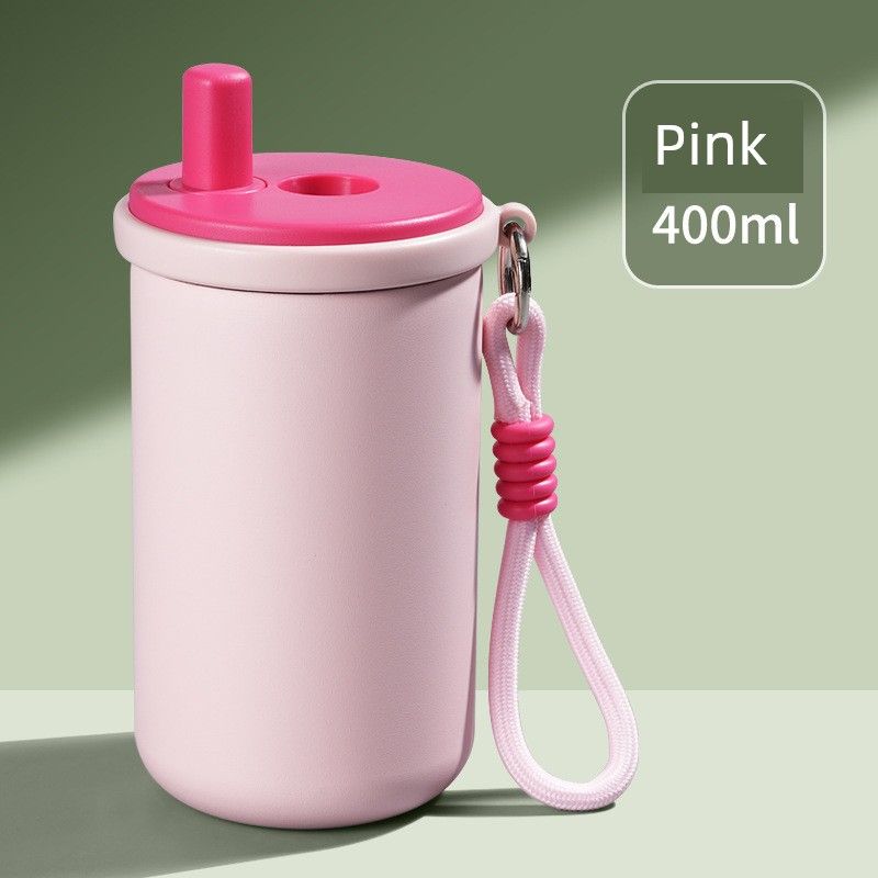 Large-Capacity Thermos Cup for Women, Good-Looking Ice Cup, Portable Car Coffee Cup, Outdoor Sports Water Bottle, Tea Cup