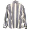 Vivienne Westwood Red Label Рубашка в полоску с длинным рукавом 2 серых Женская Б/У