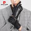 Мужские зимние перчатки из овчины с сенсорным экраном Pierre Cardin
