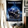 Custom Dallas Cowboys Wall Hanging Printed Fabric Blanket Decorative Tapestries for Bedroom Living Room Home Decor
