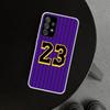 Чехол для телефона Баскетбольный номер 23 24 для Samsung Galaxy A17 A16 A26 A36 A56 A57 A37 A15 A25 A35 A55 A14 A24 A34 A54 A13 A23 A33 A5