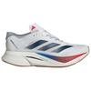 Adidas Adizero Boston 12 белые темно-синие чисто рубиновые мужские кроссовки Core-White JI4476
