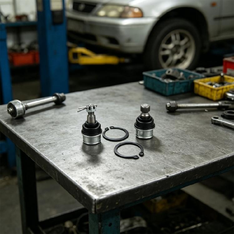 Steering Joint Replacement Set for UTV Suspension Service, Upper and Lower Ball Joint Kit with Dust Boots, Metal Housings and Reference 706203084