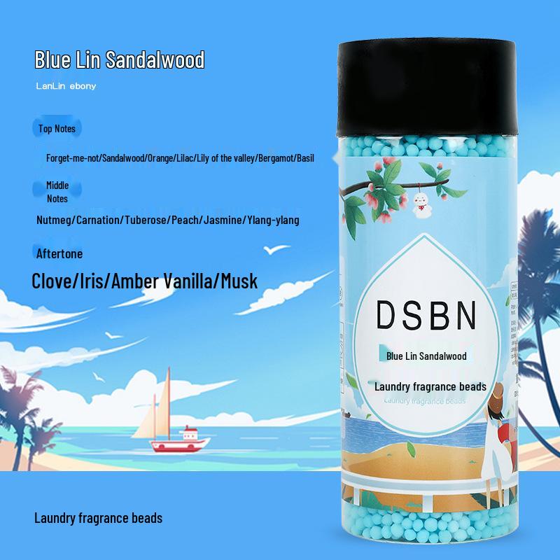 Ароматизированные бусины DSBN 200 г - Смягчитель, защита цвета и длительное удаление запаха для ухода за одеждой