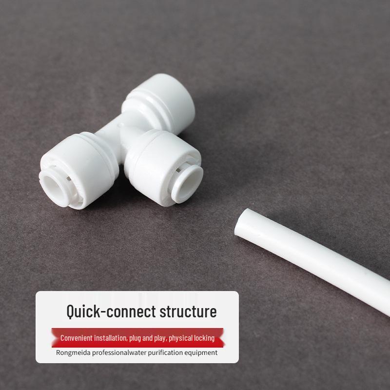 Тройник для быстрого подключения воды в 2 точках для домашней кухни