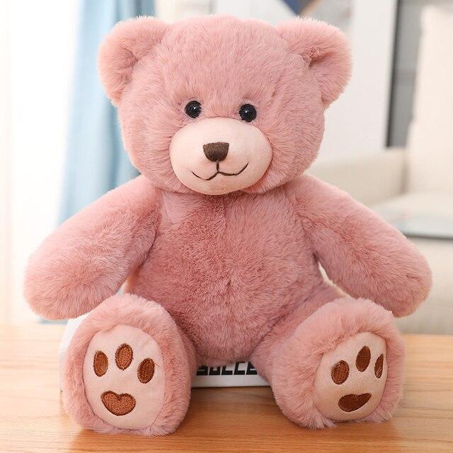 1pc 35cm Super Soft Teddy Bear Dolls Stuffed Pillow Toys Bear Charming Baby Toy Kids Girls Birthday Brinquedos Valentine Gifts