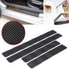 Universal Carbon Fiber Anti-Scratch Car Door Sill Protective Sticker Pad Decor Car's Accessories
