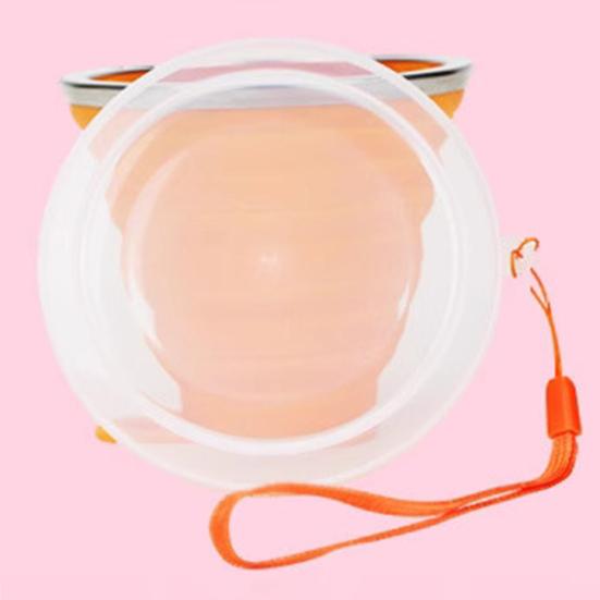 Складной силиконовый стакан для воды Yousheng со шнурком, широким горлышком, герметичный, портативная бутылка для воды с прозрачной крышкой