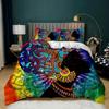Комплект постельного белья African Woman Duvet Cover Set African Striped Twin Beddding Set Ethno Afro Traditional Exotic Queen King Polyester Qulit Cover