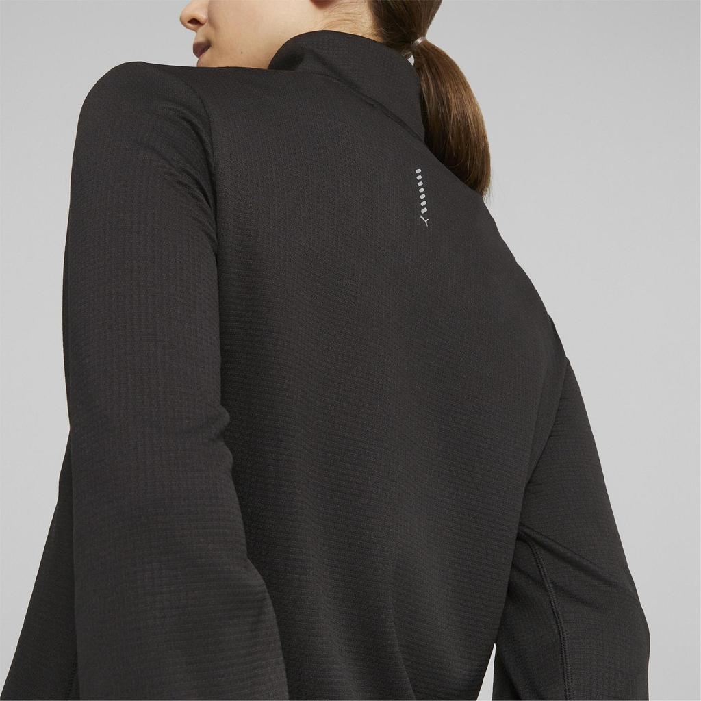 Puma Run Micro Fleece Sweatshirt 1/2 Zip 52405501 R Xs