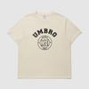UMBRO [Umbro X Moonsun] Logo Short Sleeve T-Shirt Ivory (Uq223Crs43)