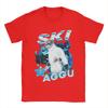 Ski Aggu Europapa Eurovision Unisexs Women  T Shirt Awesome Tees Short Sleeve Crew Neck TShirts Cotton Printing Clothes