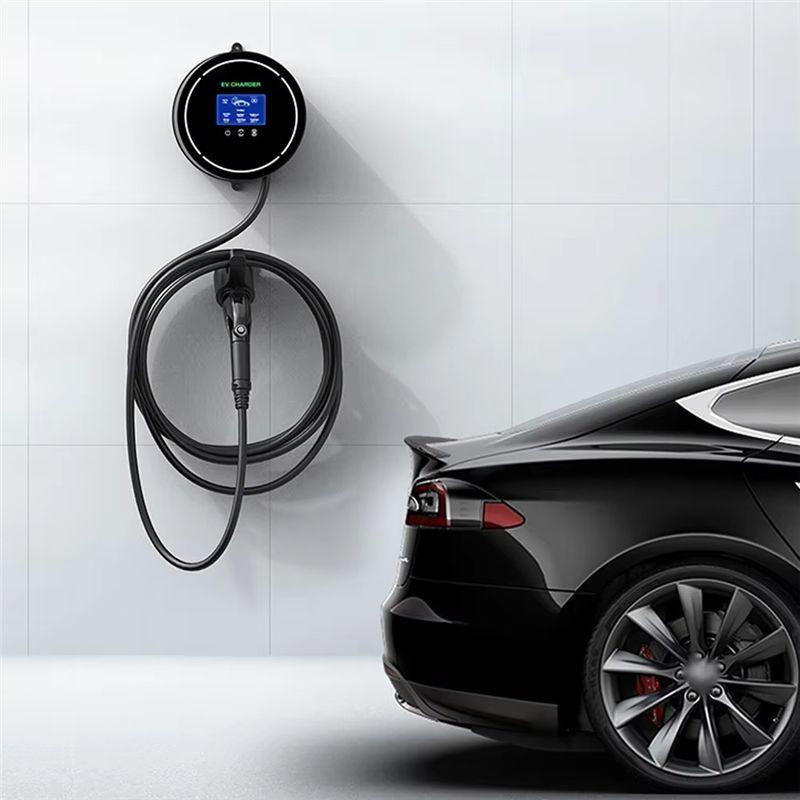 Electric Car Charging Cable Organizer Wall Mount EV Holder EV Cable Socket
