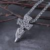 Скандинавский амулет-меч Фрейра Viking Pendant Necklace Нержавеющая сталь с деревянной подарочной коробкой