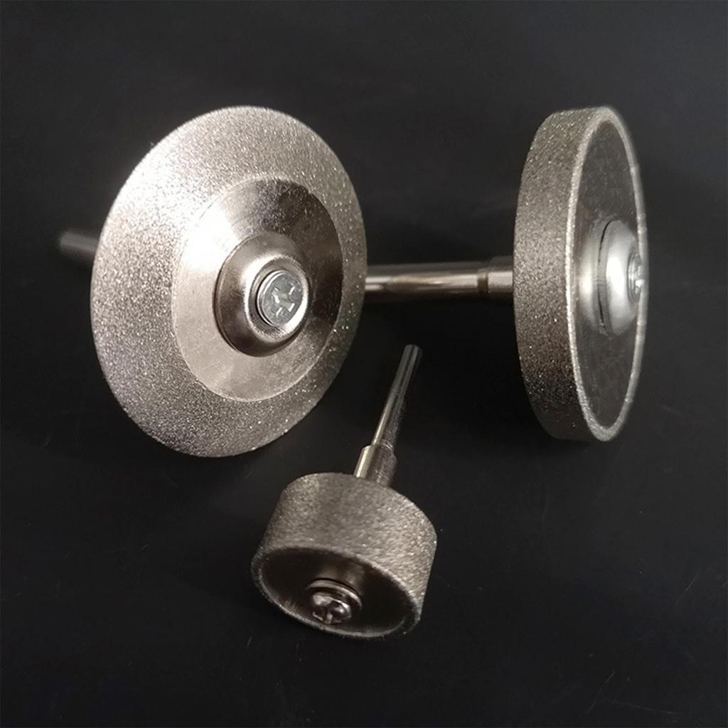 1 шт. Алмазный шлифовальный круг Сверло Многоцелевое Практичное Высокая твердость Резьба Шлифовка Шлифовальная насадка для Драгоценного камня Вольфрамовой стали