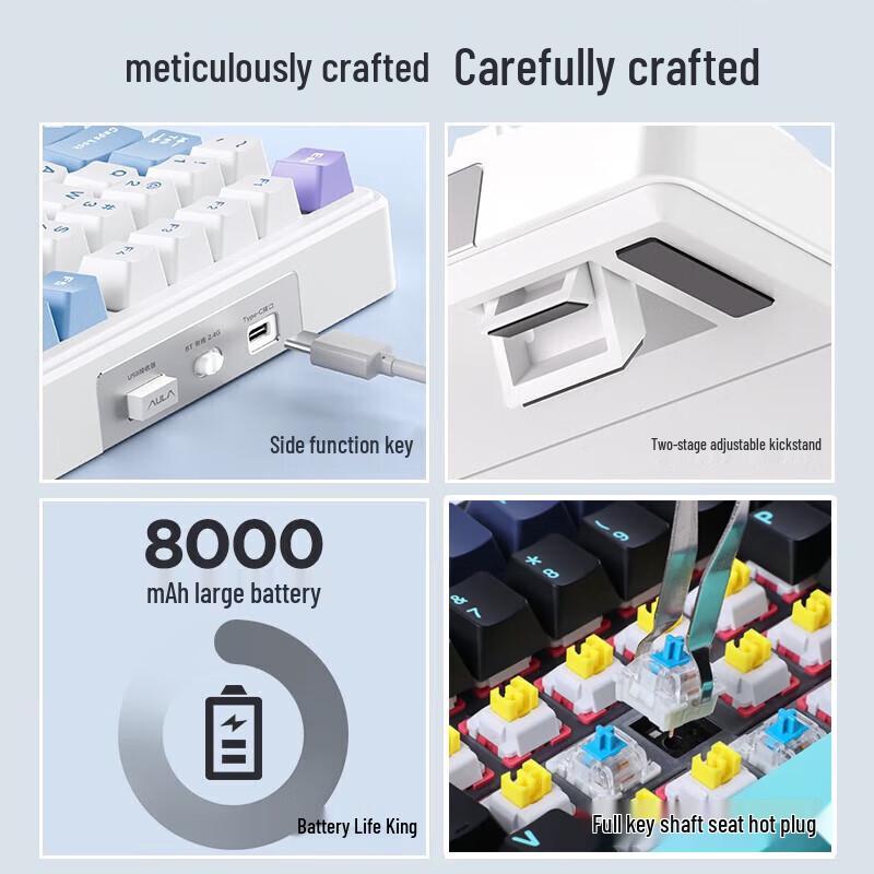 Механическая клавиатура AULA F99 Series с прокладками
