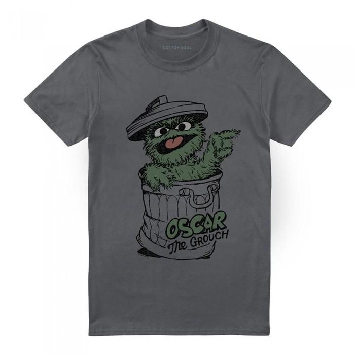 Sesame Street Unisex Adult Oscar The Grouch T-Shirt