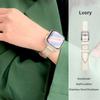 Кожаный ремешок 14 мм для Apple Watch Bands 45 мм 38 мм 49 мм 40 мм 42 мм 41 мм женский браслет для умных часов iWatch All Series