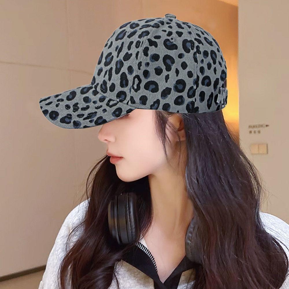 Versatile Corduroy Hat Sun Protection Baseball Cap Casual Sunshade Hat Girls