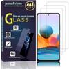 Pour Xiaomi Redmi Note 10 Pro 6.67": Lot - Pack De 3 Films De Protection Écran Verre Trempé