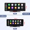 10.26/6.86 inch Touch Screen Universal Car Radio Wireless CarPlay Android AUTO Navigation GPS Multimedia Video Player WiFi DSP