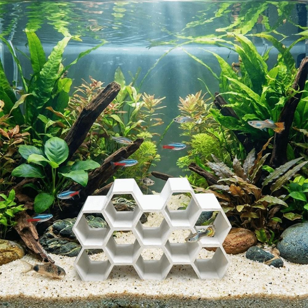 Hollow Out Aquarium Cave Shelter 3D Printed Shrimp Shelter Decorations Shrimp Breeding