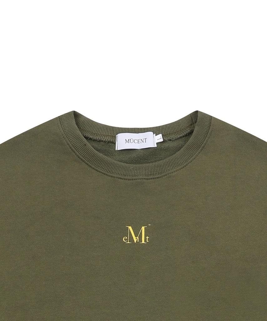 MUCENT Side Circular Logo Signature Sweatshirt (Unisex)