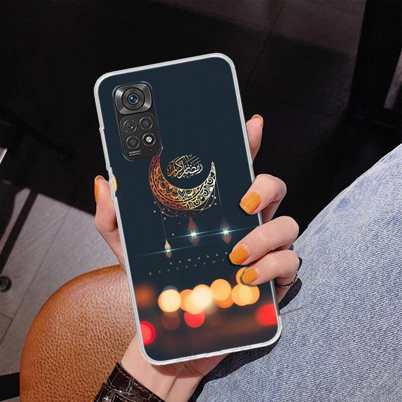 Мусульманский Ислам Бисмиллях Аллах Чехол для Телефона Для Xiaomi Redmi Note 15 14 13 12S 12 11 Pro Plus 14S 11S 11E 10 10S 11T 5G Персонализированный