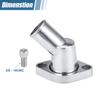 X Autohaux 1set 45° Aluminum Car Thermostat Water Neck for Chevy SBC BBC 283 327 350 400