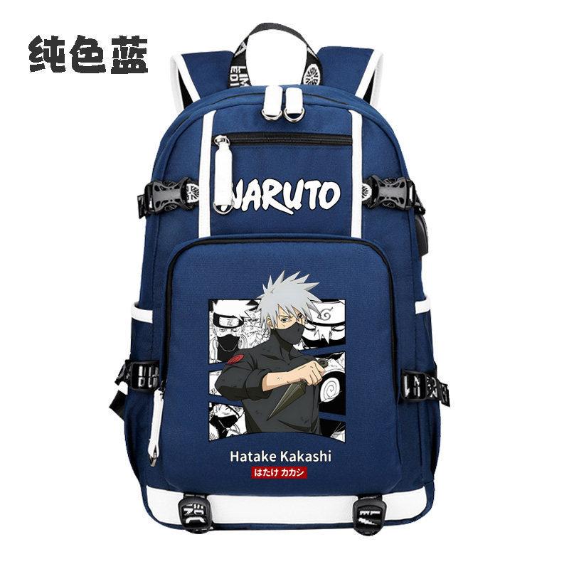 Naruto Anime Backpack Lightweight Ergonomic Lumbar Support Large Capacity for Students