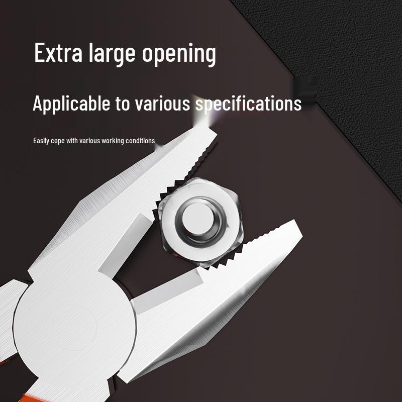 Универсальный набор плоскогубцев: 8” Плоскогубцы «Тигр», Кусачки для проволоки, 6” Узконосые плоскогубцы, Бытовые и диагональные кусачки, Плоскогубцы электрика