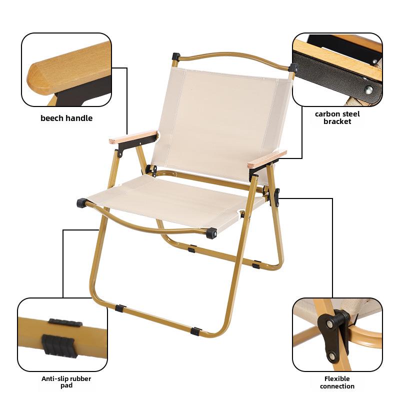 Комплект складных столов и стульев Kermit Outdoor - переносное кресло для кемпинга и пляжа