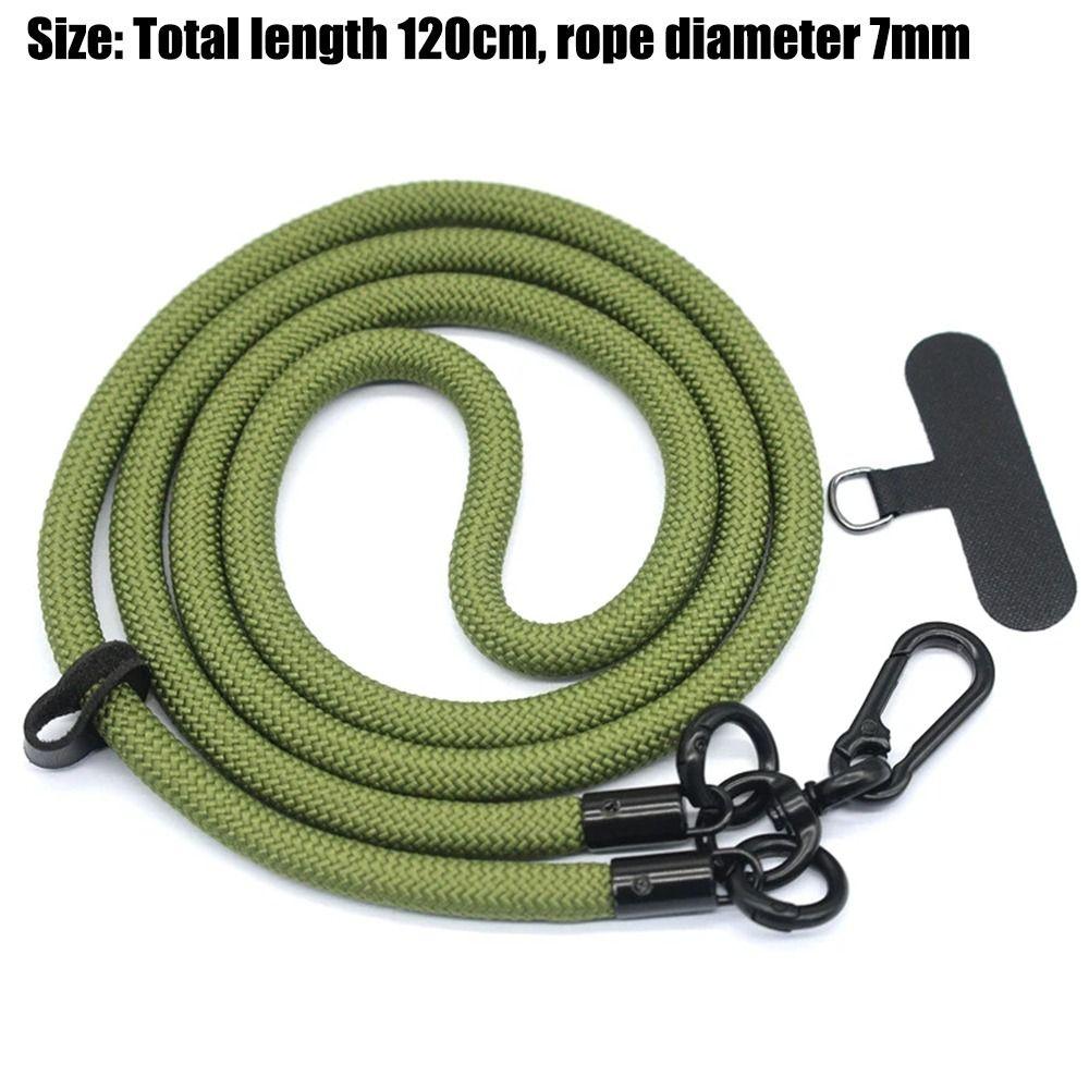 1 шт., вращающаяся застежка, ремешок для мобильного телефона, восхождение на шею, шнур, цепочка, ремешок для телефона через плечо