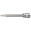 TONE Long Torx Socket T30 (Heavy Duty) 3TX-T30L, 9.5mm (3/8") Drive,