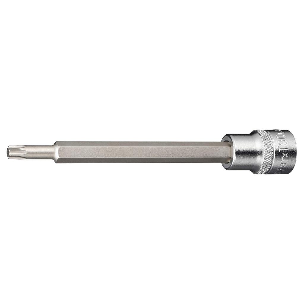 TONE Long Torx Socket T30 (Heavy Duty) 3TX-T30L, 9.5mm (3/8") Drive,