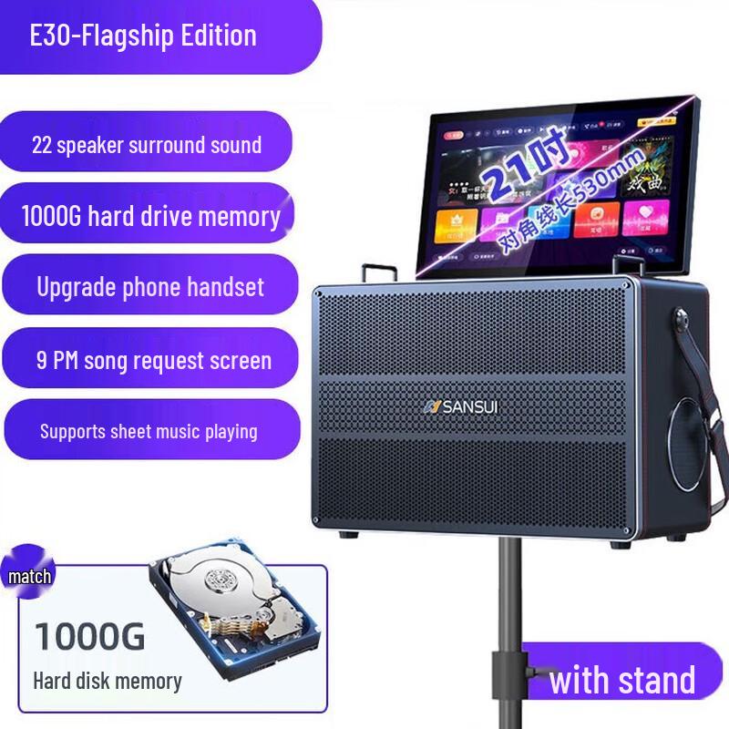 Sansui E30 Portable Karaoke System