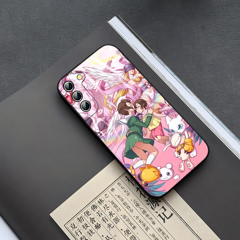 Anime Digimon Phone Case for Samsung Galaxy S24 S22 S23 S25 S21 Ultra Fe Plus M54 A16 A34 A54 A24 A52 A53 Coque