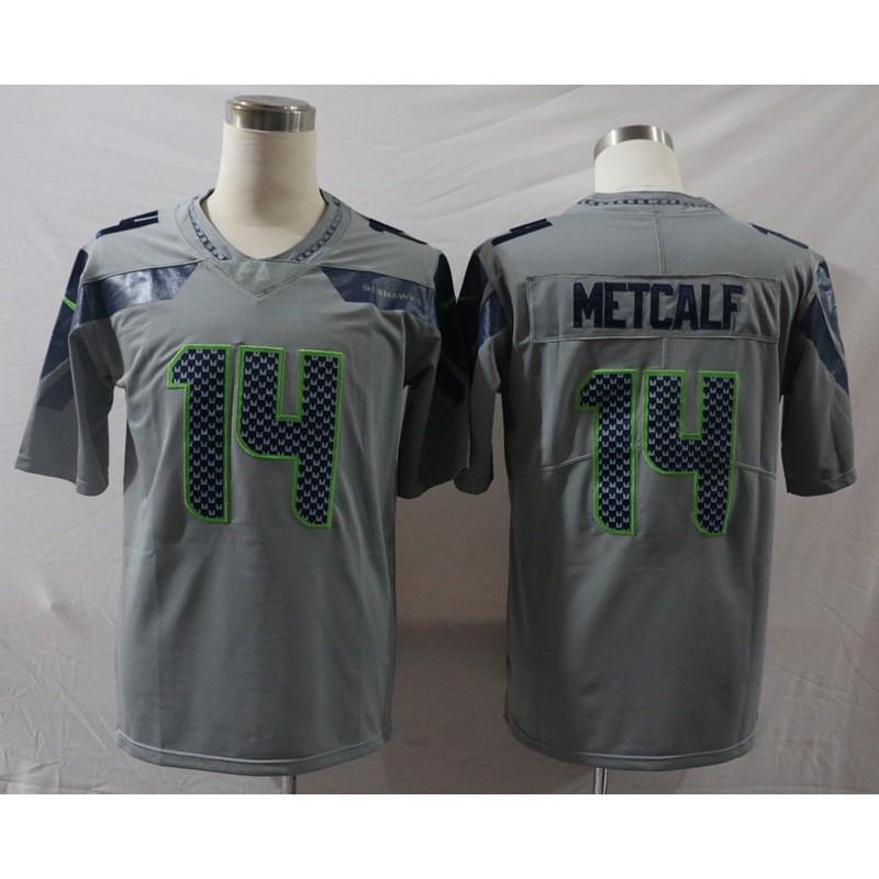 NFL Seattle Seahawks Custom Jersey DK Metcalf 14 3 54 16 Replica Fan Apparel Men