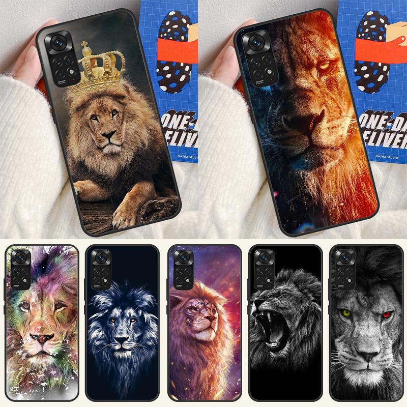 Lion Art Case For Xiaomi Redmi Note 14 13 Pro 12 11 9 10 9S 10S 11S 12S Redmi 14C 13C 10C 12C Cover