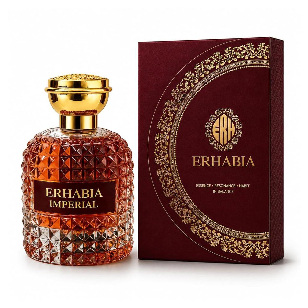 ERHABIA Imperial Eau De Parfum for Men & Women, Long Lasting Premium Luxury Fragrance,