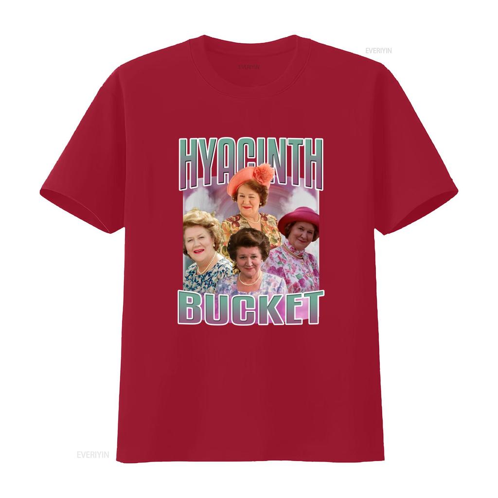 HYACINTH BUCKET Homage T Shirt Keeping Up Appearances Retro 90s Funny Mrs Residence Lady Of The House Speaking Design vintage