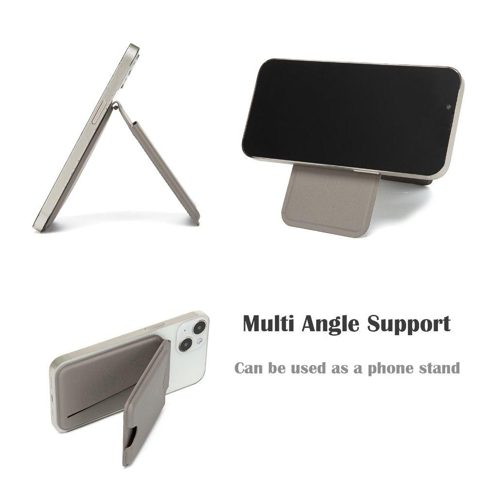 Magsafe Wallet Phone Card Holder Foldable Magnetic Stand for iPhone 16 15 14 13 12 ProMax