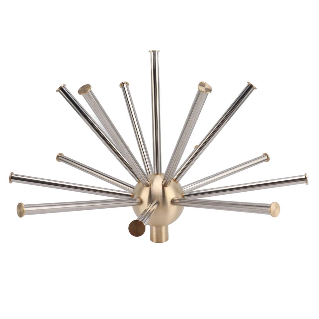 Fountain Nozzle Head Set G1 Inch Brass Stainless Steel Water Fountain Spray Head for Garden Pond