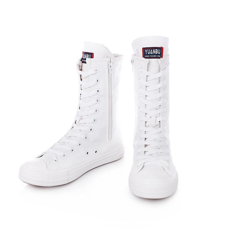 Сапоги Женские ботинки Обувь Ботильоны Холщовые сапоги Повседневная обувь Студенческая обувь