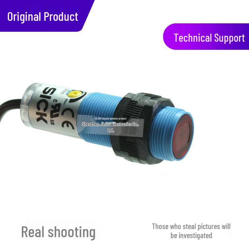 VTE180-2N41147 Круглый фотоэлектрический отражательный датчик M18