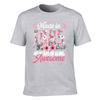 Unisexs Cotton Short Sleeve TShirt Floral  Print Awesome Graphic Tee for Casual Daily Wear