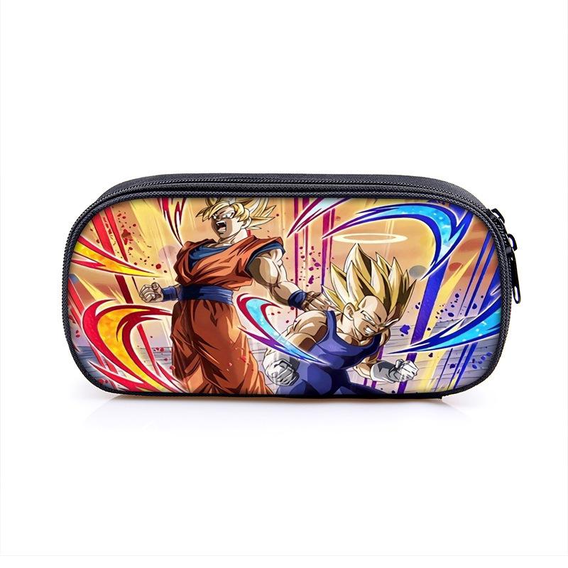 Вертикальный пенал Dragon Ball - Сумка для канцелярских принадлежностей для детей с дизайном из полиэстера